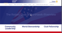 Desktop Screenshot of fishhawkriverviewrotary.org